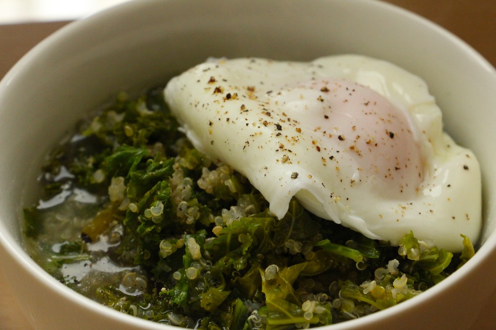 kale and quinoa soup